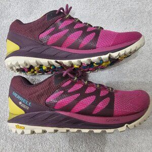 NEW Merrell Antora 2 Vibram Trail Running Shoe Women sz 8.5 Fuchsia